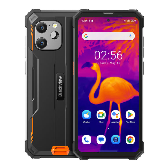Blackview BV8900 Rugged smartphone  Thermal 16GB 256GB Android 13 6.5'' Display Helio P90 10000mAh BIG Battery