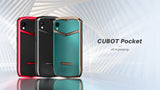 CUBOT Pocket 4G Smartphone SIM Free Phones Unlocked,Android 11 Small Phone with 4.0 inches Display,16MP Camera,3000mAh,4GB+64GB/128GB Extension,Face ID/NFC/GPS mini phone