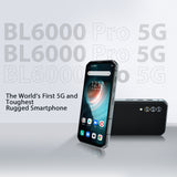 5G smartphone Blackview BL6000 Pro 8GB 256GB 6.36 inch Smartphone 4 Camera 5280mAh Android 10.0 NFC 5G Smart Phone