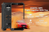OUKITEL WP5 4GB + 32GB IP68 waterproof mobile phone quick charge 8000mAh mobile phones android smartphone
