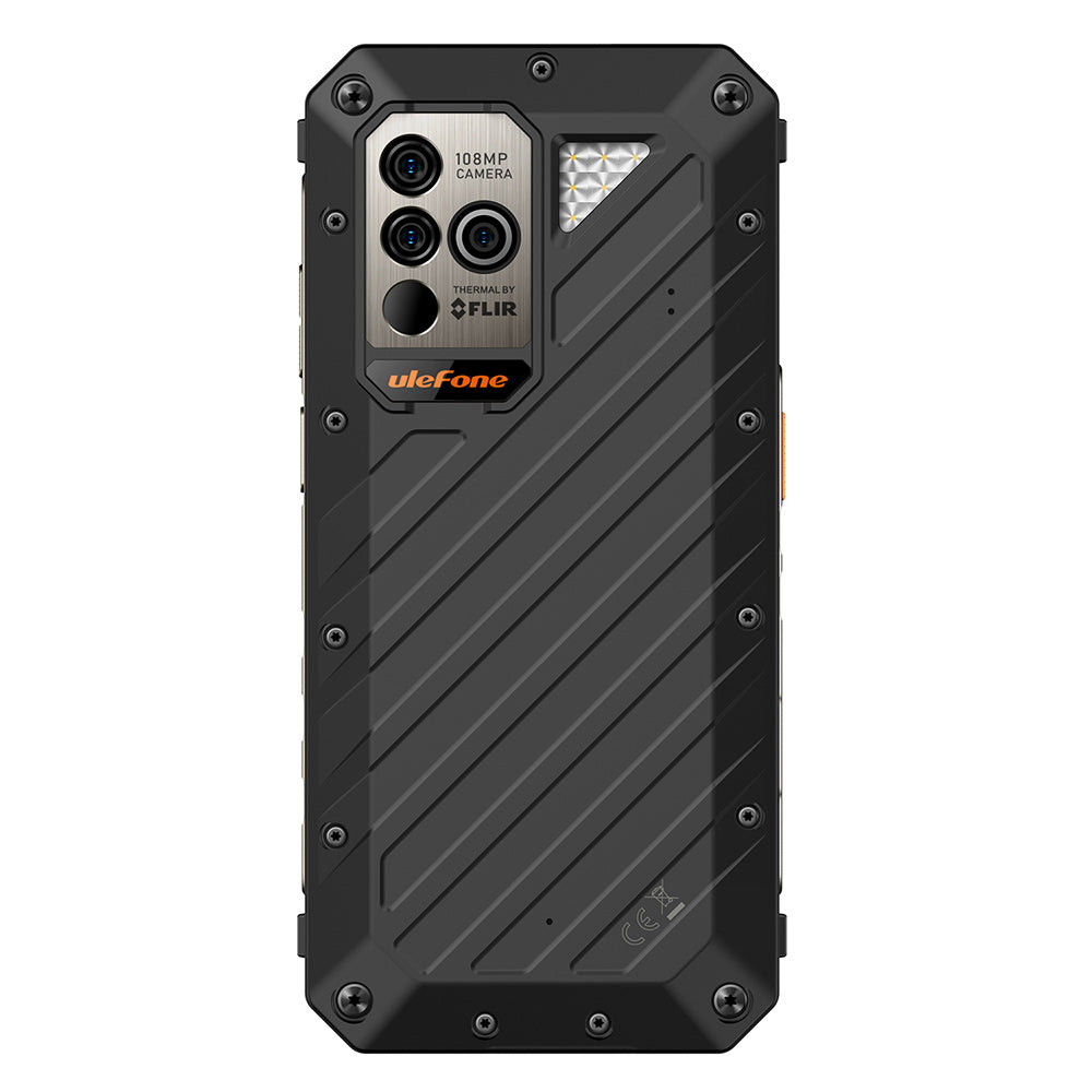 Ulefone Power Armor 18T 5G Rugged Smartphone with Thermal Imaging Camera,  108MP Main Rear Camera + 32MP Front Camera, 9600mAh Big Battery, 17GB+256GB