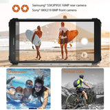 Blackview BV6600 Rugged Smartphones Android 10,4G Dual SIM Rugged Phone,8580mAh Battery,5.7 inch HD+,4+64GB(SD 128GB),Octa-Core Processor,16MP+8MP Camera,NFC