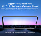 Blackview A70 3GB+32GB Face ID Fingerprint 4G Mobile Phone 5380mAh Android 11 Octa Core Smartphone 6.51'' HD+ 13MP Rear Camera