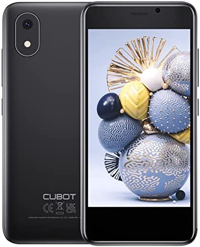 Cubot J10 Smartphone 4-Inch Mini Phone 2350mAh 32GB ROM 5MP Rear Camera Google Android 11 Dual SIM Card 3G Telephone Face ID