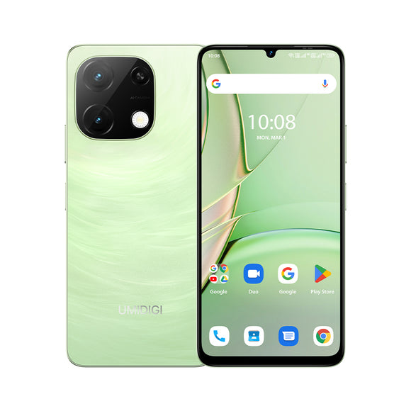 UMIDIGI G9T Android 14 Smartphone UNISOC T606 128GB 6.75” Water Drop HD+ Display 13MP Camera 5000mAh Battery