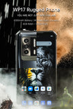 OUKITEL WP17 Night IP68 Waterproof NFC Phone,8GB+128GB 8300mAh Battery Android11 Dual 4G Global Bands Cell Phone,6.78 FHD+ Rugged Smartphone Unlocked