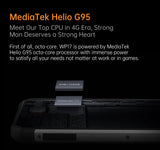 OUKITEL WP17 Night IP68 Waterproof NFC Phone,8GB+128GB 8300mAh Battery Android11 Dual 4G Global Bands Cell Phone,6.78 FHD+ Rugged Smartphone Unlocked
