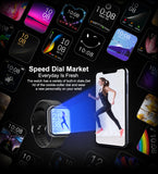 SmartWatch 1.7inch Ideapro i8 Game Mode Smart Watch for Android IOS Phone Women GTS Smartwatch for Xiaomi Heart Rate
