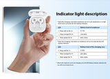 Blackview AirBuds 5 Pro TWS Bluetooth Headset Hybrid Active Noise Reduction Earphones Wireless Charge IPX7 Waterproof Earphone