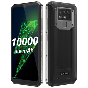 OUKITEL K15 PLUS 10000mAh Battery Rugged mobile phone 3+32GB Android 10 6.52'' Quad-Core 13MP Triple Rear Cameras 4G LTE NFC