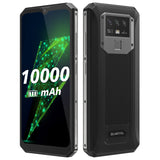 OUKITEL K15 PLUS 10000mAh Battery Rugged mobile phone 3+32GB Android 10 6.52'' Quad-Core 13MP Triple Rear Cameras 4G LTE NFC