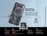 OUKITEL WP5 Pro Rugged Smartphone, 8000mAh Battery 4GB +64GB Android 10 Unlocked Cell Phones IP68 Waterproof 4G LTE Dual SIM Triple Camera 5.5 HD+ Global Version Face ID Fingerprint GPS
