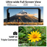 OUKITEL WP9 6G+128G Dual Sim 8000mAh 5.86" HD+ Waterproof Cell Phone 16M/8M Triple Camera 4G Global Android10 Face ID Rugged Phone