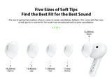 Blackview AirBuds 5 Pro TWS Bluetooth Headset Hybrid Active Noise Reduction Earphones Wireless Charge IPX7 Waterproof Earphone