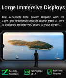 OUKITEL K15 PLUS 10000mAh Battery Rugged mobile phone 3+32GB Android 10 6.52'' Quad-Core 13MP Triple Rear Cameras 4G LTE NFC