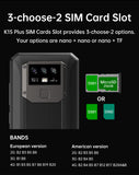 OUKITEL K15 PLUS 10000mAh Battery Rugged mobile phone 3+32GB Android 10 6.52'' Quad-Core 13MP Triple Rear Cameras 4G LTE NFC