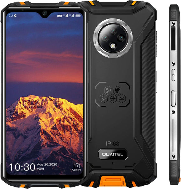 OUKITEL WP8 Pro NFC IP68 Rugged Sports Phone mobile phone 6.49'' Android 10 4GB 64GB 5000mAh 16MP Triple Camera smartphone